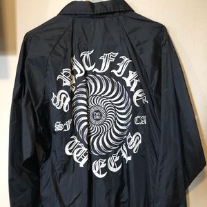 Spitfire Nylon Button-Up Jacket